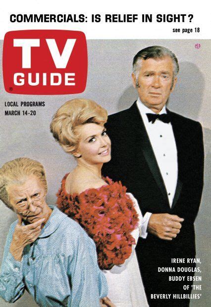 tv guide march 14 1964 irene ryan donna douglas and