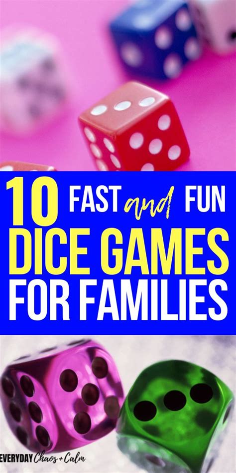 fun dice games  kids  families games  play  kids dice