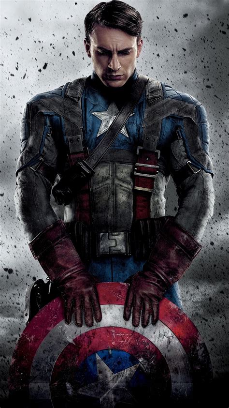captain america   avenger  phone wallpaper moviemania