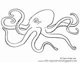 Octopus Coloring Pages Kids Printable Sheet Color Print Invertebrates Realistic Getdrawings Animals Getcolorings sketch template