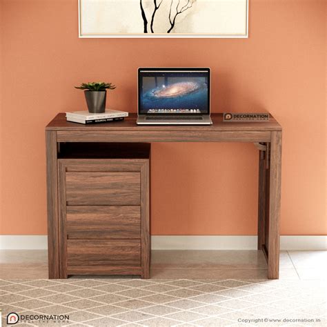 christopher solid wood  drawer storage computer table decornation