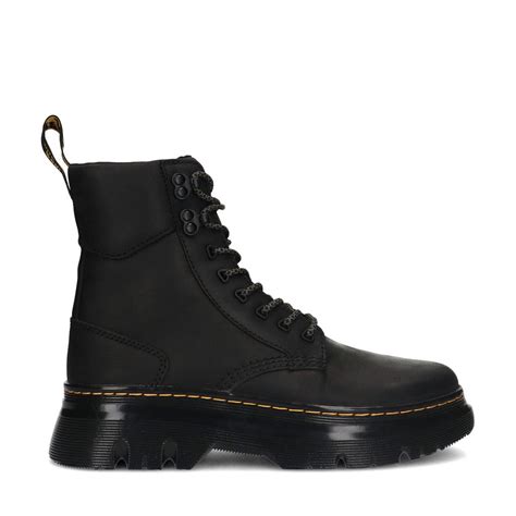 dr martens tarik leren veterboots zwart wehkamp