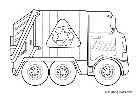 recycling coloring pages coloring home