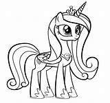 Pony Coloring Little Cadence Princess Pages Colouring Drawing Coloringhome Printable Will Mlp Footprint Fun Dinosaur Kids рисунки Boyama Coloriage Kid sketch template