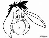 Eeyore Asinello Colorare Pooh Coloring Disegni Disneyclips sketch template