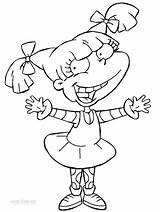 Rugrats Coloring Pages Angelica Printable Cool2bkids sketch template