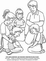 Coloring Pages People Praying Drawing Talking Mommy Lds Jesus Clipart Family Hands Shaking Stairs Getdrawings Realistic Getcolorings Printable Section Color sketch template