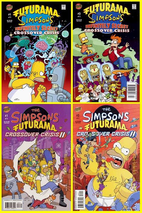 Simpsons Futurama Cross Over Episode Simpsorama Airs