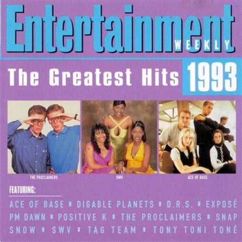 entertainment weekly the greatest hits 1993 various