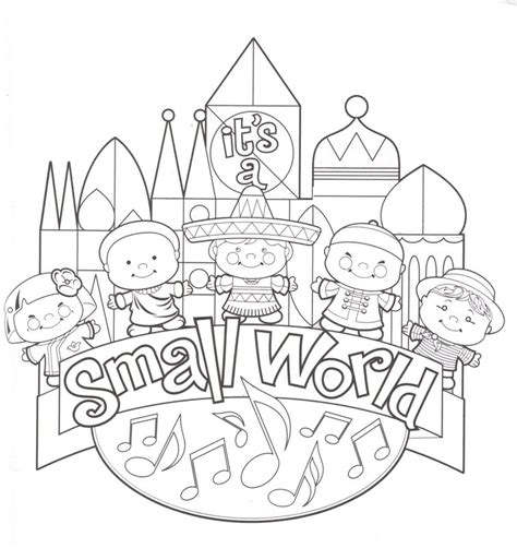disney world coloring pages    print