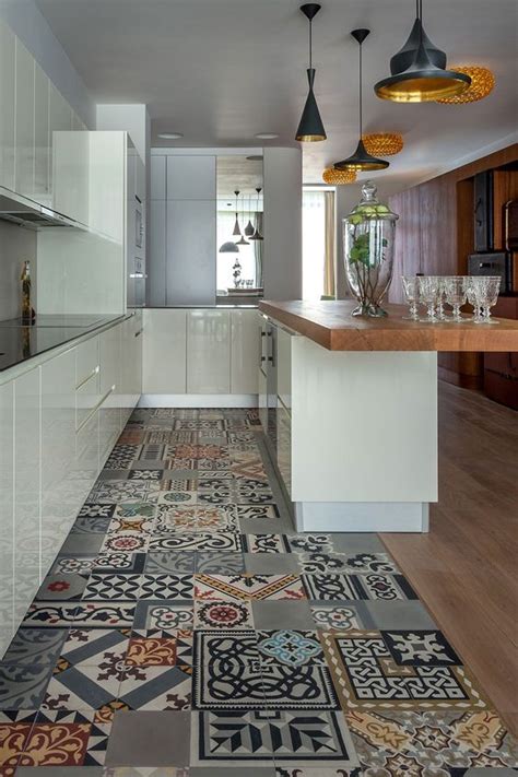 practical  cool  kitchen flooring ideas digsdigs
