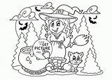 Witch Witches sketch template