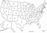 Map Staaten Stati Zum Ausmalen Cartina Uniti Supercoloring Gli Ausmalbild Amerikanischen Malvorlage Stampare Disegno Mappa Capitals Kategorien sketch template