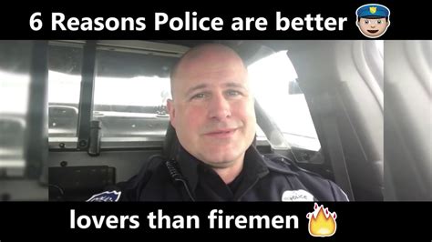 Cop Jokes Firefighter Stunning Babe Fucked Man By Dildo