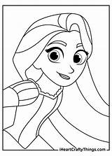 Rapunzel Iheartcraftythings sketch template