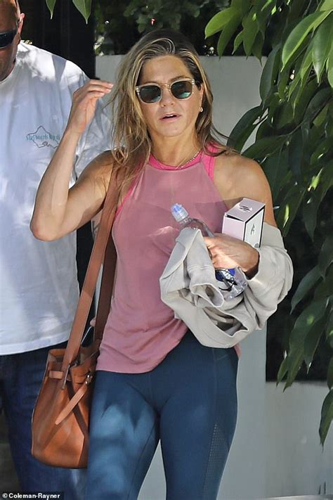 Jennifer Aniston Flaunts Her Sensational Figure For Errands In La