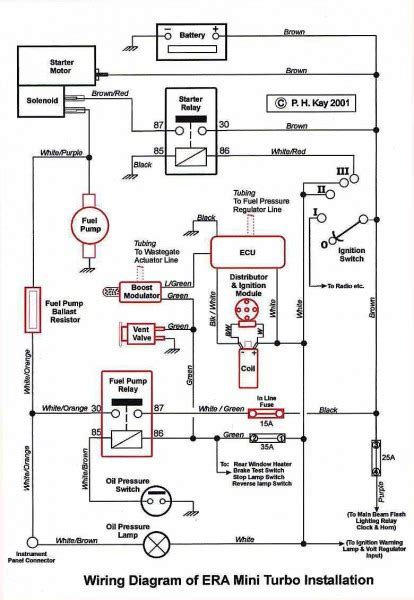 oil failure control wiring diagram