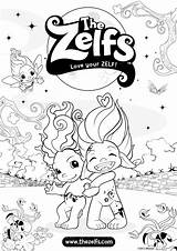 Kids Zelfs Coloring Pages Book Choose Board Colouring sketch template