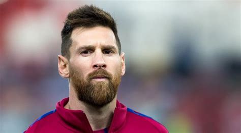 Lionel Messi One Of The Greatest Bearded Football