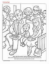 Lds Sacrament Baptism Salvation Covenants Renew Holamormon3 Mormon sketch template