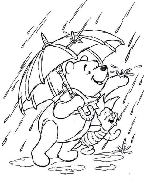 rainy day coloring pages  coloring home