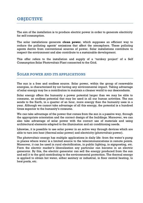 printable solar proposal sample pages   text version fliphtml solar