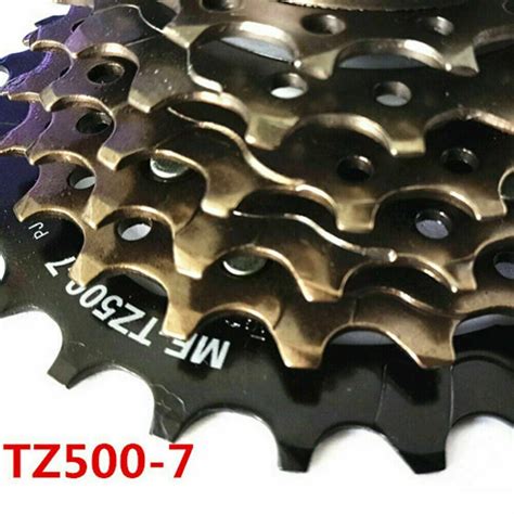 shimano mf tz  speed mtb bike screw  freewheel cassette   mf tz ebay