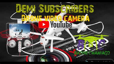 beli video camera drone syma  pro permintaan subscriber youtube
