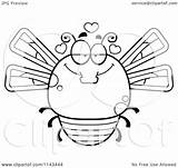 Chubby Dragonfly Infatuated Outlined sketch template
