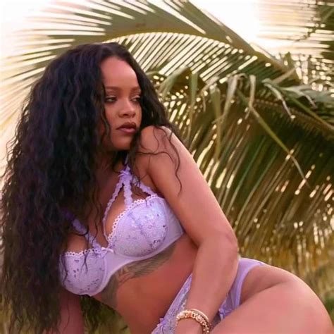 rihanna sexy ass in hot savage x fenty lingerie video