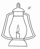 Lantern Coloring Pages Simple Shapes Kids Printable Easy Sheets Shape Chinese Print Camping Ramadan Clipart Draw Firefly Lizard Lanterns Colouring sketch template
