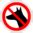 verbot hunde verboten schild oder aufkleber