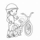 Kolorowanka Rowerem Dziewczyna Bicicleta Bicicletas Obraz Rower Obrazy Zdjęciu Informacje Grafika sketch template