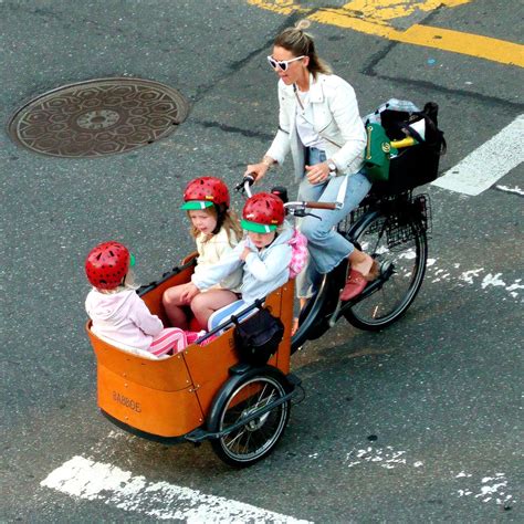electric cargo bikes  families  wired news summary