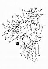 Hedgehog Hedgehogs Coloring Pages Egels Kids Print Kleurplaten Egel Fun Kleurplaat Zo sketch template