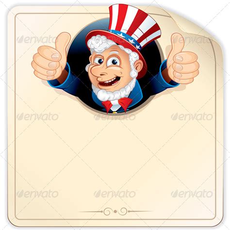 Poster With Uncle Sam Graphicriver