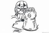 Thanos Infinity War Avengers Coloring Pages Perez George Printable Color Kids Adults Bettercoloring sketch template