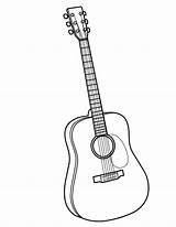 Mewarnai Gitar Anak Tk Paud Berbagai Aneka Temukan Anda sketch template