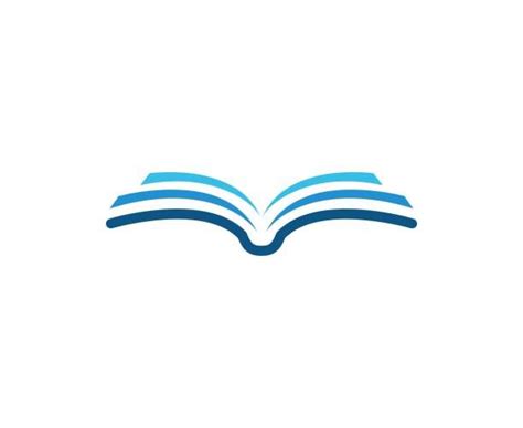 open book logo design