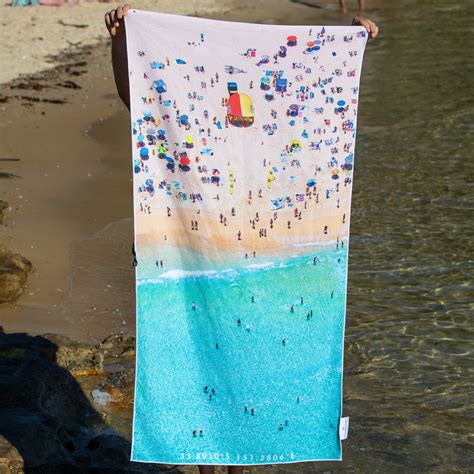 Aussie Summer Sand Free Beach Towel Destination Towels