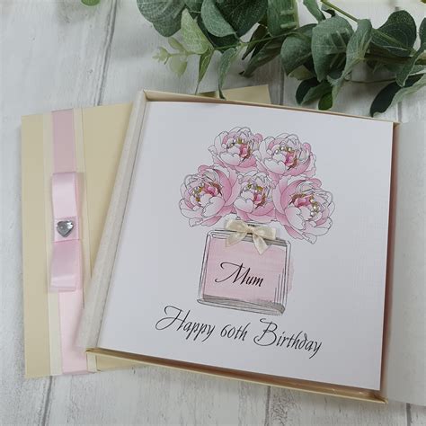 luxury handmade personalised birthday card st    etsy