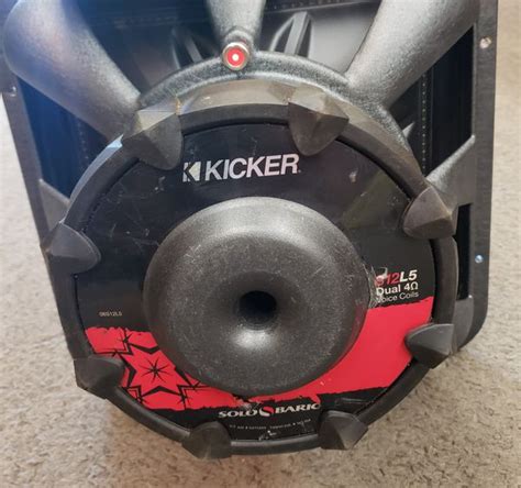kicker solo baric    car subwoofer working  sale  lancaster ca offerup