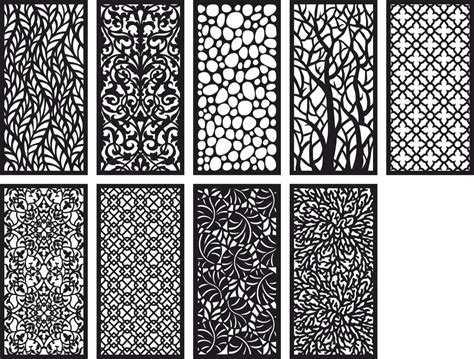 pattern panel screen collection  vector cdr  axisco