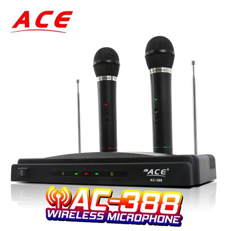 ace wireless microphone ac  shopee philippines
