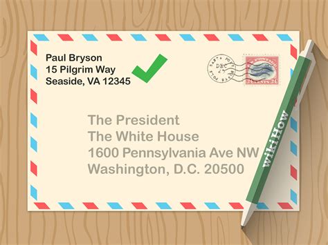 address  president   company   letter writing  letter