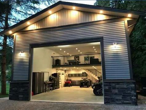 Metal Building Man Cave Style At Home Metal Building Homes Building A