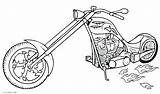 Harley Motorcycle Getdrawings sketch template