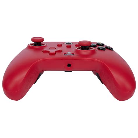 Powera Enhanced Wired Controller For Xbox Series X S Artisan Red