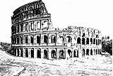 Colosseum Rome Clipart Roman Drawing Italy Sketch Svg Background Colisseum Vector Coliseum Historic Clip Ruin Landmark Centre Transparent Arena Empire sketch template