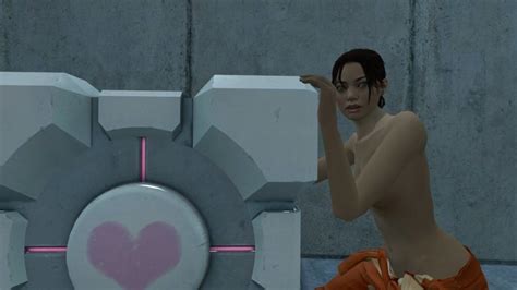 chell creeper minecraft portal weighted companion cube crossover psyk323 hentai rule34 porn